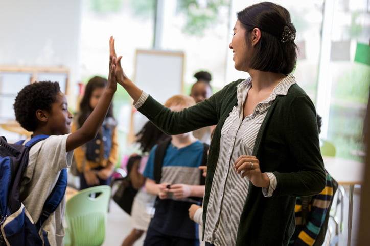 Teacher and Students Excited After Using TeacherMade App
