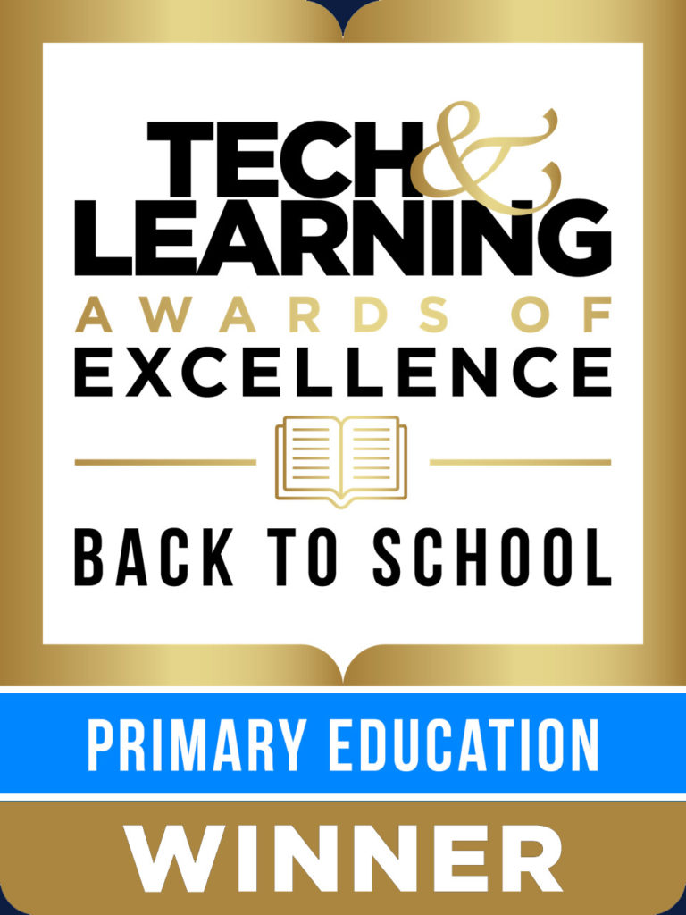 TeacherMade is a Tech & Learning Awards of Excellence Back to School Primary (Elementary) Education Winner