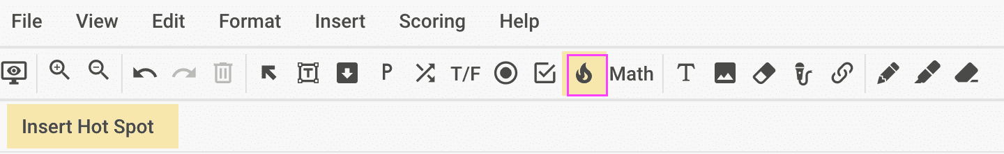 How to Insert a HotSpot in TeacherMade