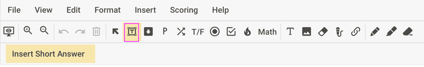 Insert Different Question Types on TeacherMade's Interactive Worksheets